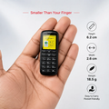 T-BLING Mini Keypad Mobile Phone – Ultra Compact Design, Dual SIM, FM & Long-Lasting Battery